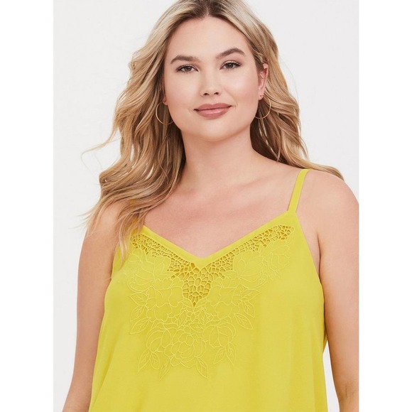NWT Torrid Sophie Chiffon Embroidered Swing Cami Plus Size 3 3X H14637 - Picture 5 of 13